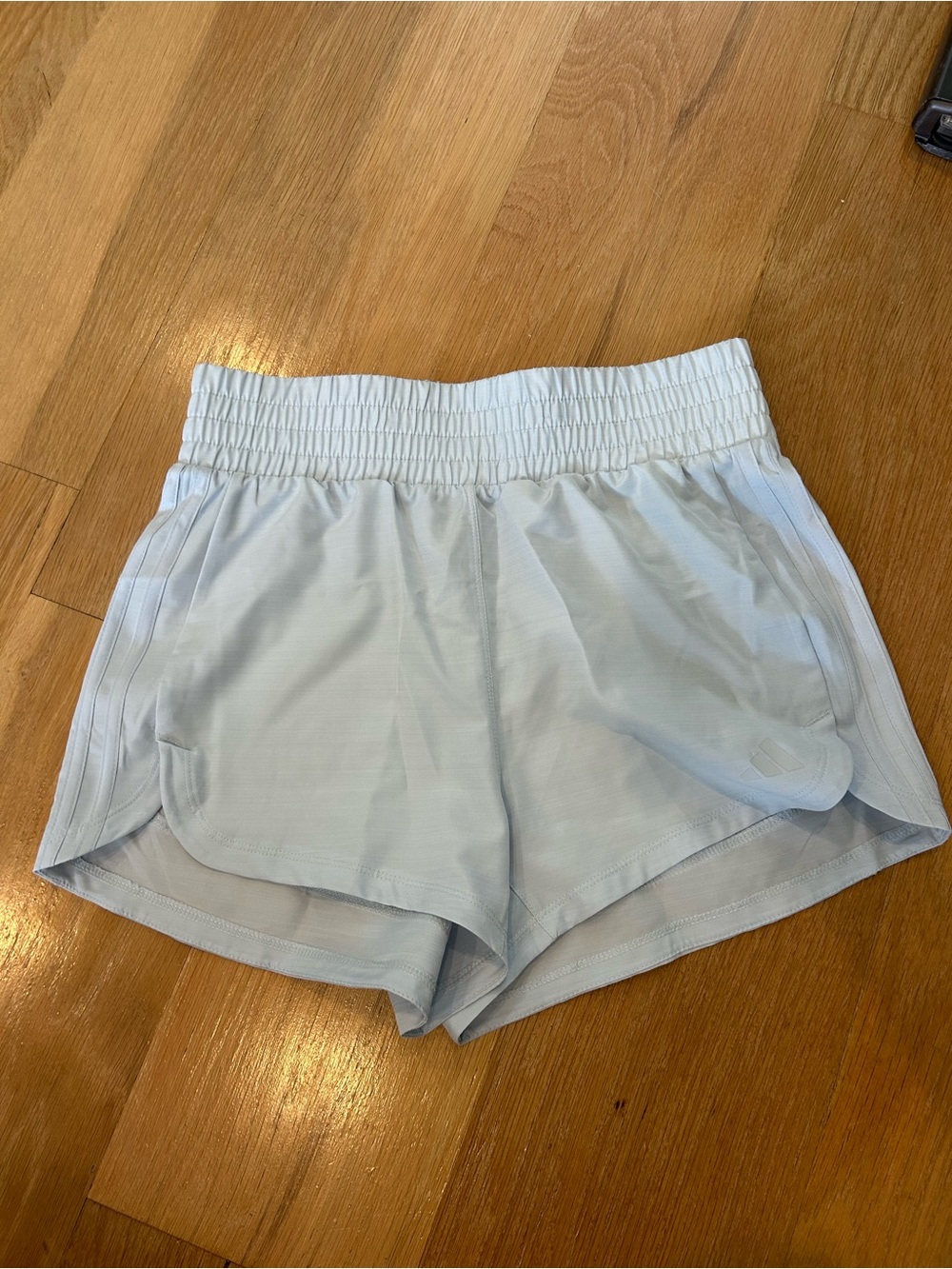 adidas Light Blue Women's Athletic Shorts